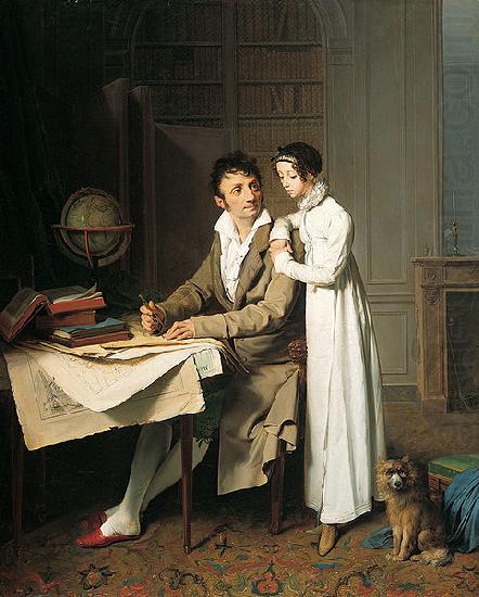 Geography Lesson, Louis Leopold  Boilly